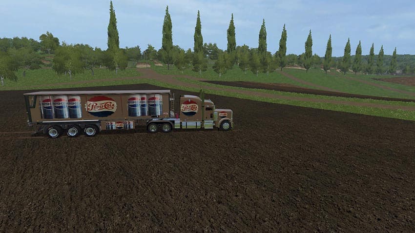 Pepsi Cola Truck &amp; Trailer 3