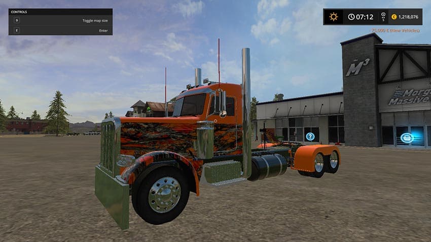 Pete 388 Daycab 3
