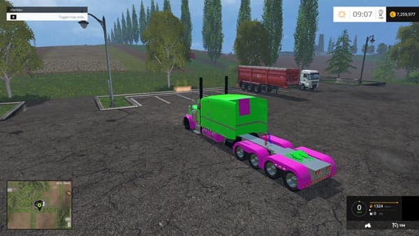 Peterbilt 10×10 colored Truck 2