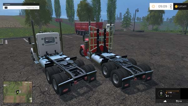 Peterbilt 379 logger Truck 2
