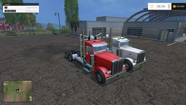 Peterbilt 379 logger Truck 3