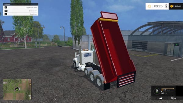 Peterbilt 384 Dump 2