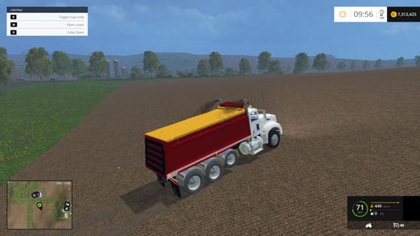 Peterbilt 384 Dump