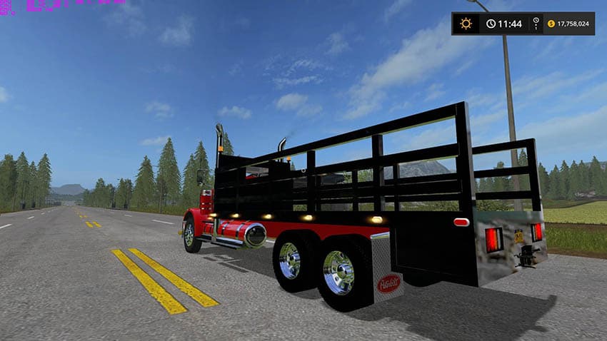 Peterbilt 388 Stake Bed 2