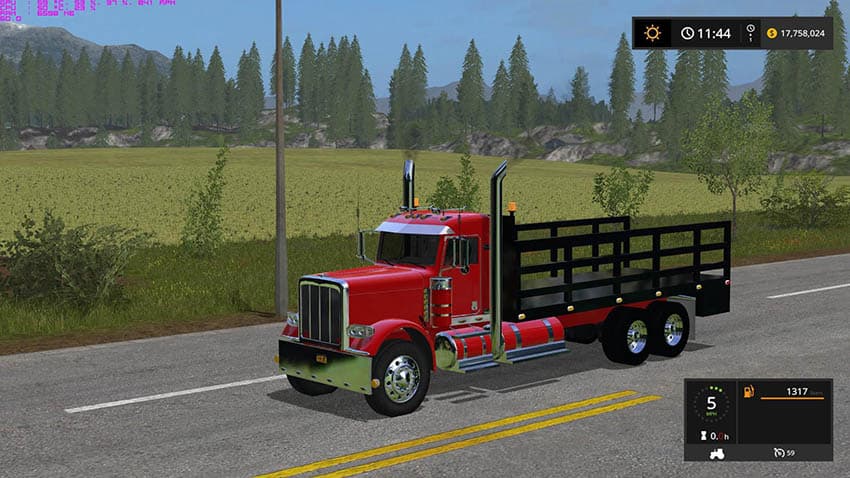 Peterbilt 388 Stake Bed