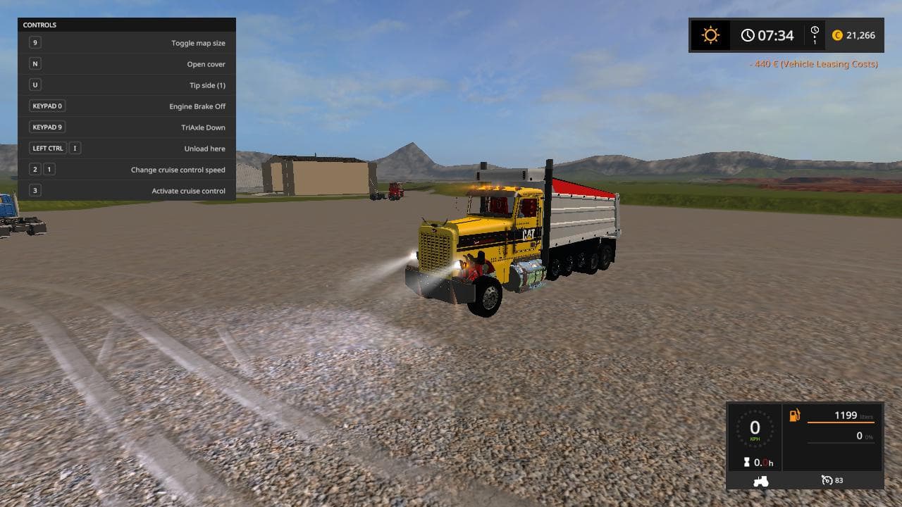 Peterbilt 389 dump truck 3