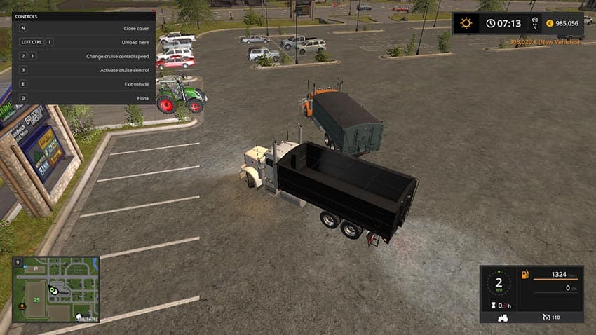 Peterbilt 389 grain truck 2
