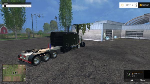 Peterbilt 8×8 blackout Truck 2