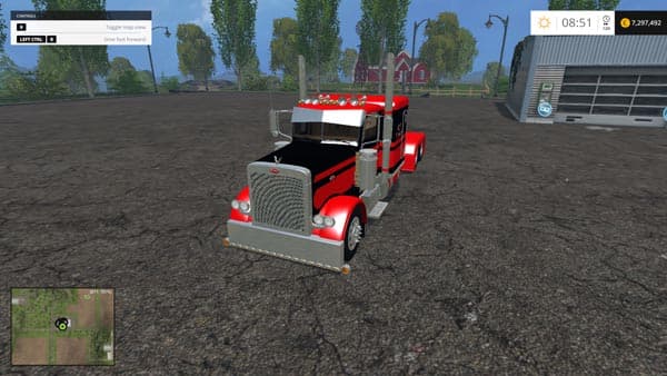 Peterbilt Flat Top truck 3
