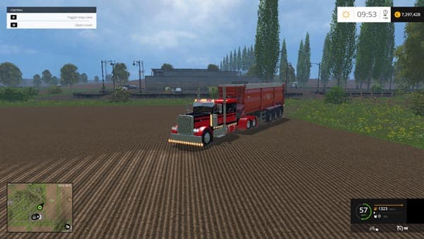 Peterbilt Flat Top truck