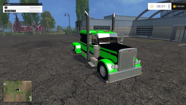 Peterbilt Green Flattop 3