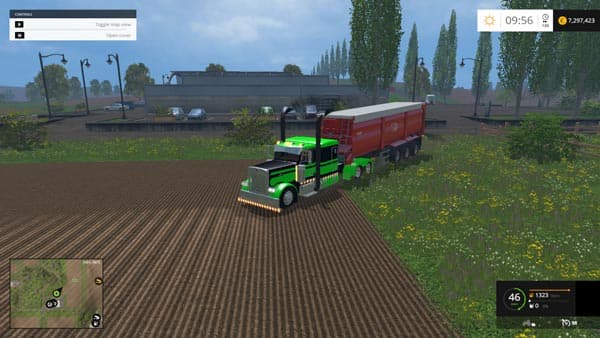 Peterbilt Green Flattop