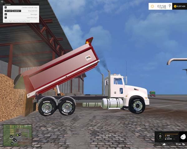 Peterbilt 384 dump [MP] 2
