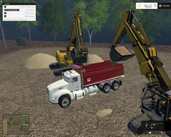 Peterbilt 384 dump [MP]