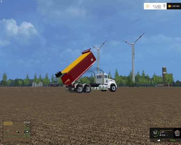 Peterbilt 384 dump [MP] 3