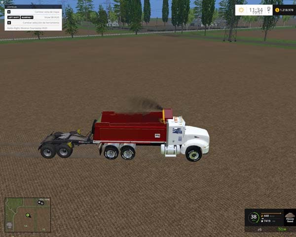 Peterbilt 384 dump [MP] 2