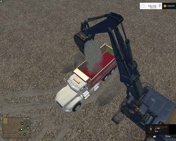 Peterbilt 384 dump [MP]