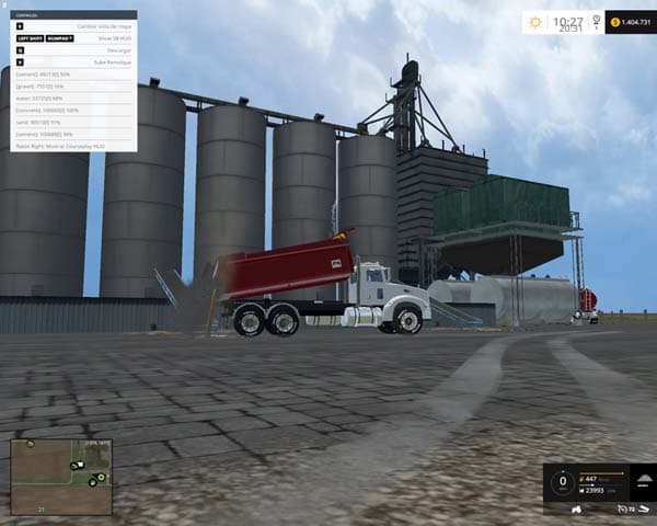 Peterbilt 384 dump [MP] 3