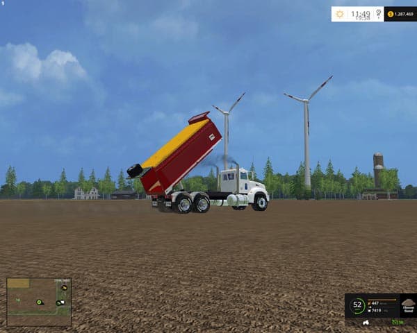 Peterbilt 384 dump [MP] 2