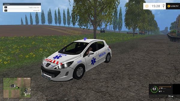 Peugeot 308 Medecin SAMU