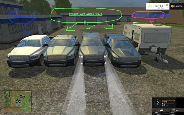 Pickup Set with Fun Mod [MP]