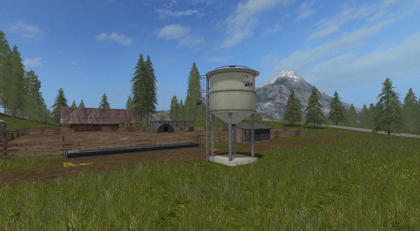 Pig feed silo [MP]