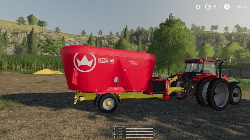 Pig food mixer