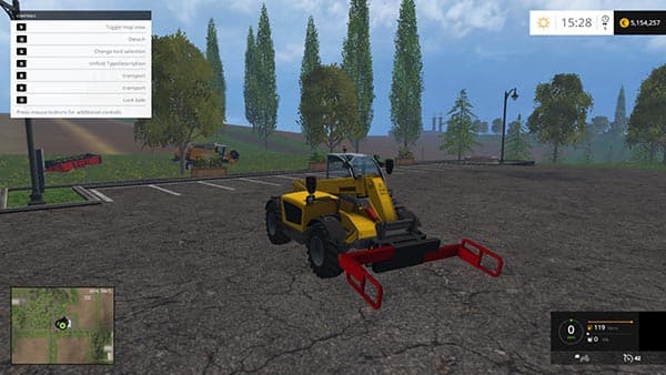 Pince big Manitou [MP] 2