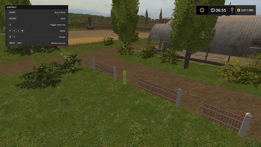 Placeable Fence Set 3