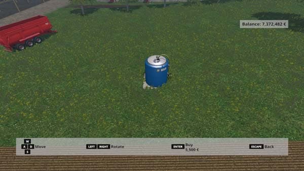 Placeable Fertilizer Tank 3
