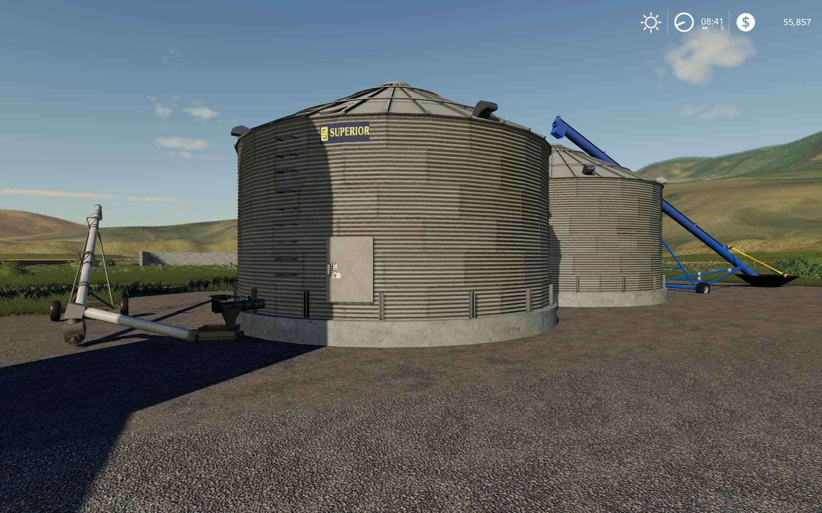 Placeable Grain Silo system 2