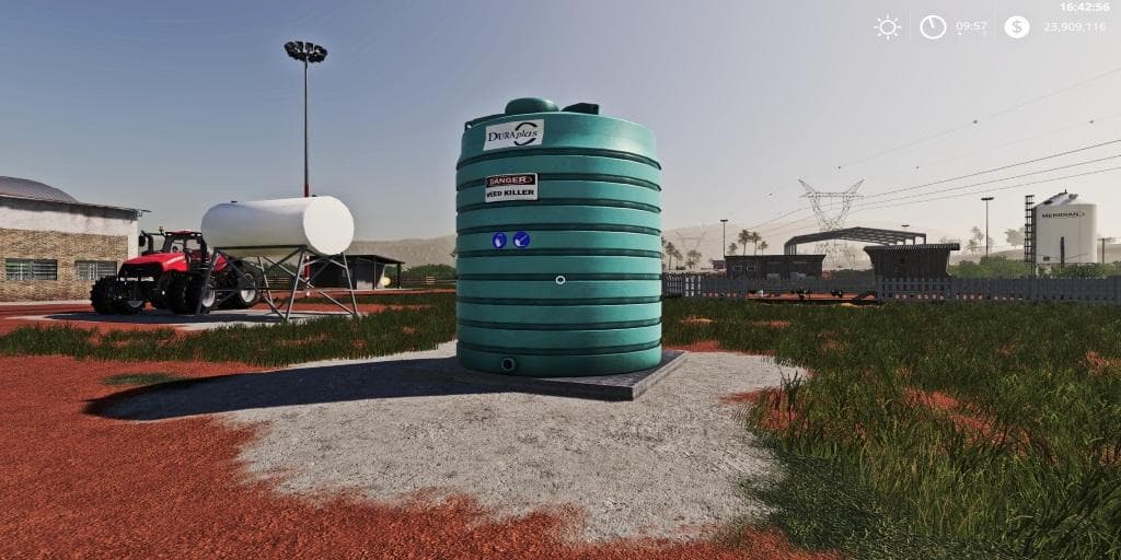 Placeable Herbicide Tank