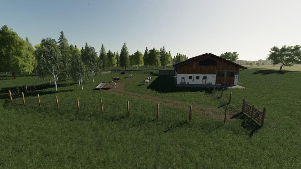 Placeable Large Cow Pasture 2