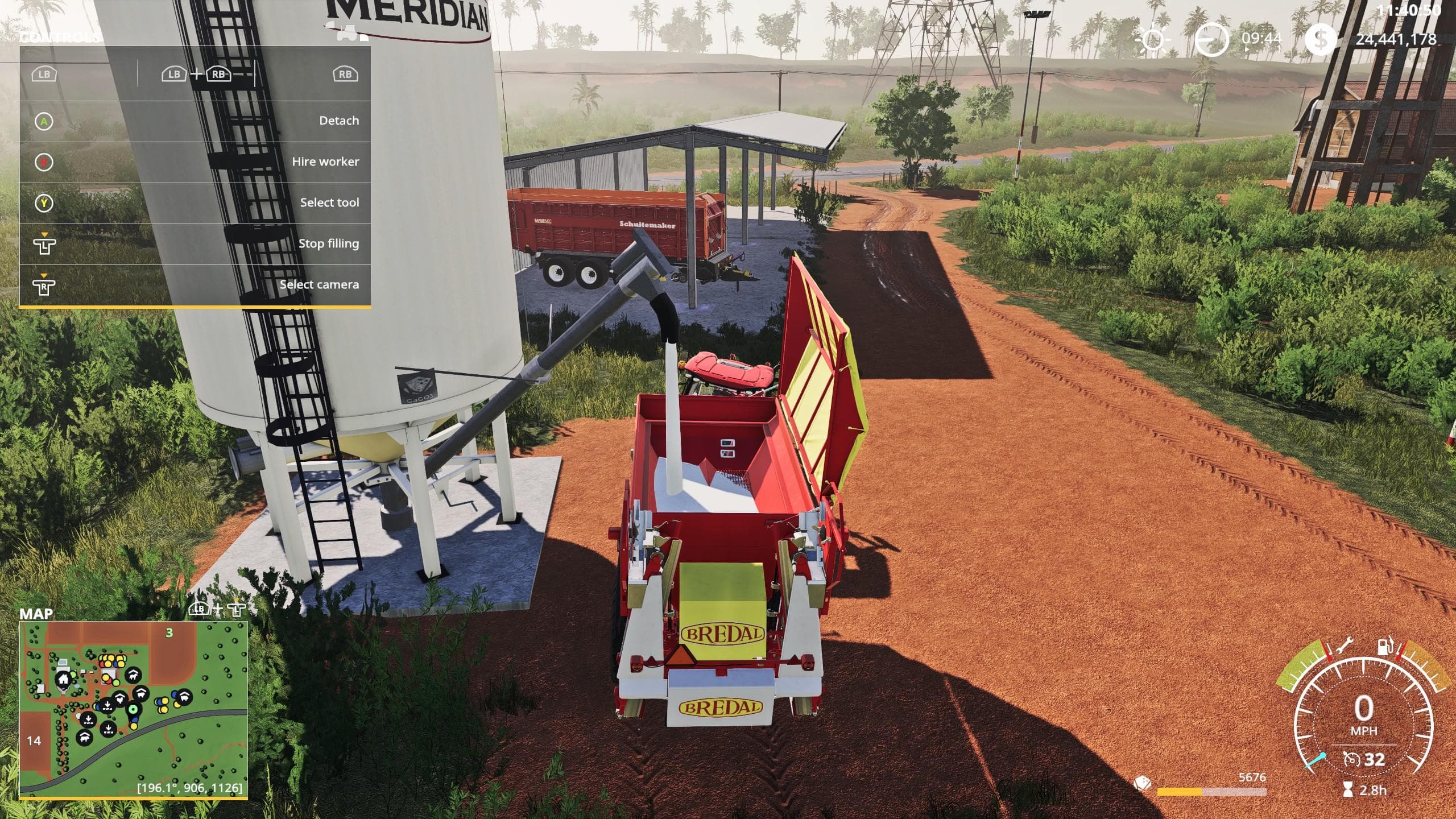 Placeable Lime Station w/Auger