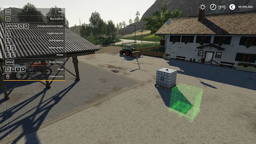 Placeable Liquid Fertilizer Tank 3