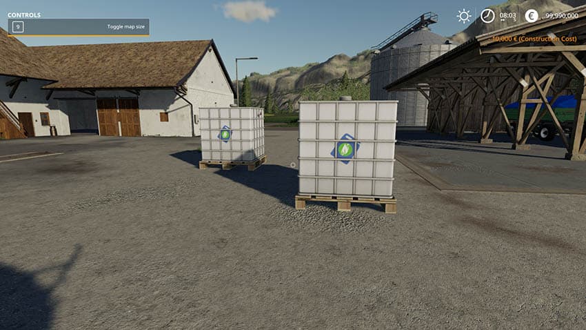 Placeable Liquid Fertilizer Tank 2