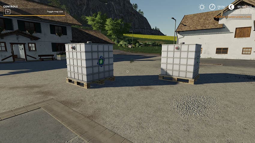 Placeable Liquid Fertilizer Tank