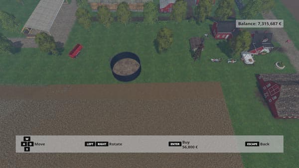 Placeable Liquid Manure Storage 3