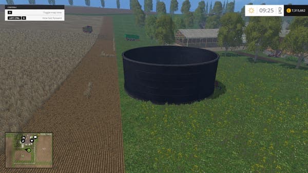 Placeable Liquid Manure Storage 2
