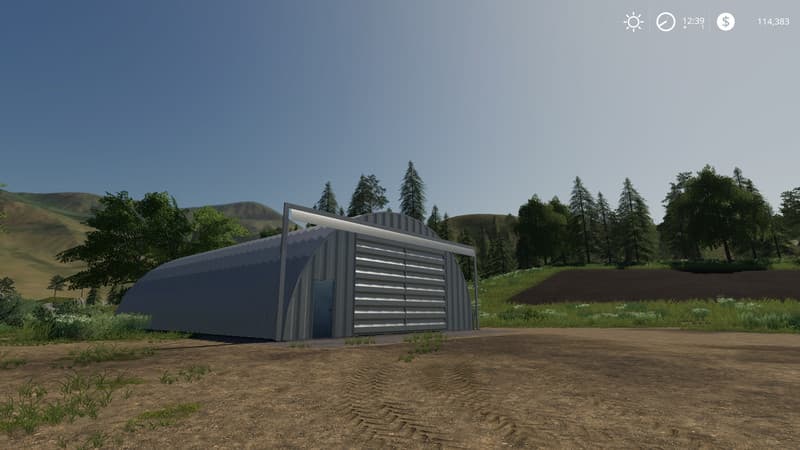 Placeable Quonset Shed 3