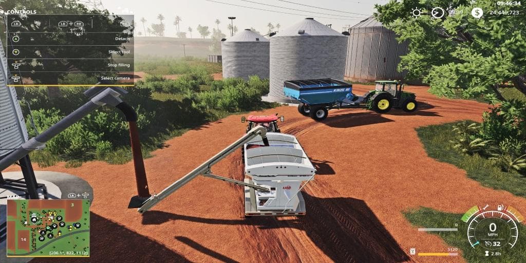 Placeable Seeds Fill Station w/Auger