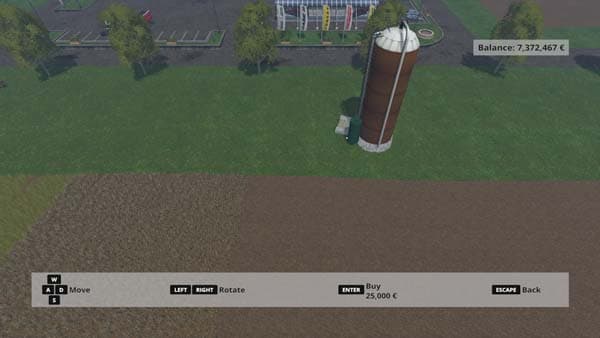 Placeable Silage Hochsilo 3