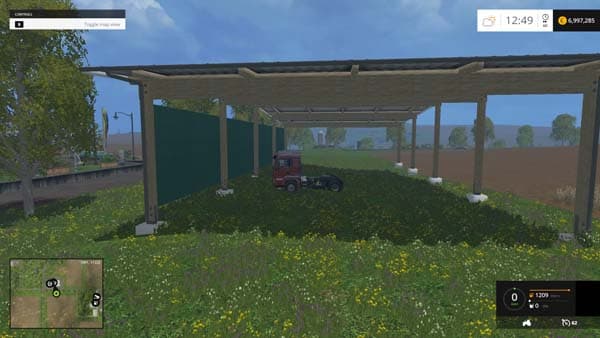 Placeable Stroh Heu Lager