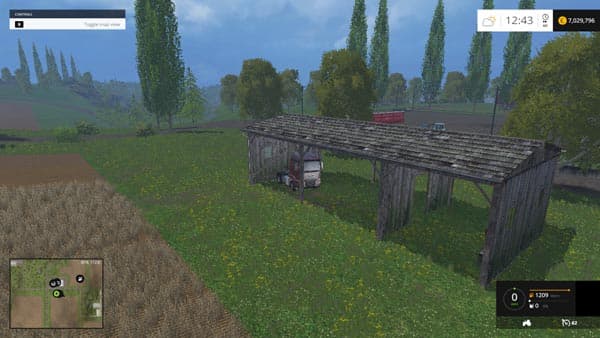 Placeable Tank Unterstand