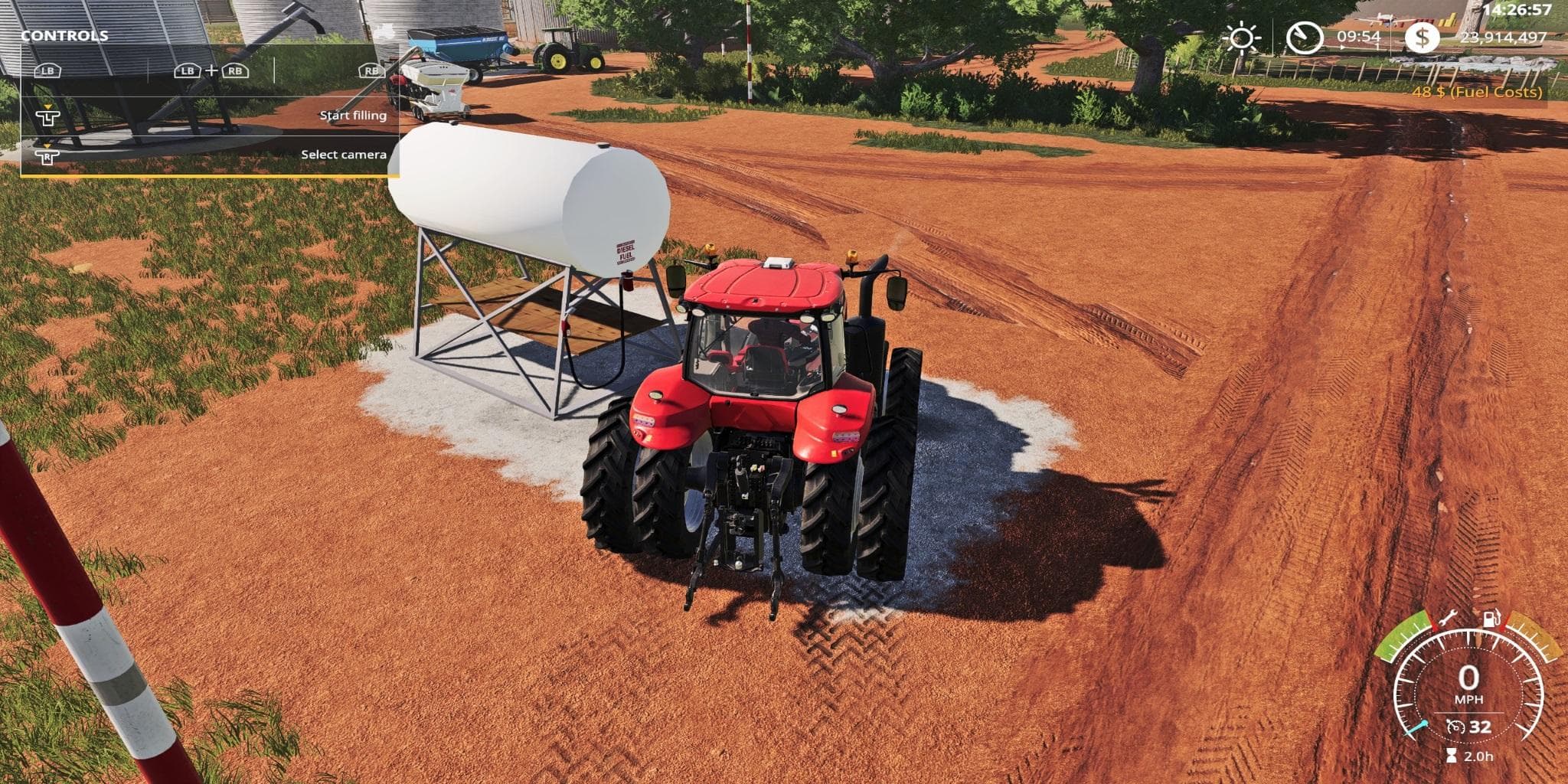 Placeable US Fuel Tank w/Trigger