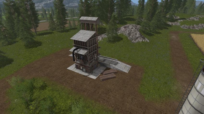Placeable WoodChip Storage [MP] 3