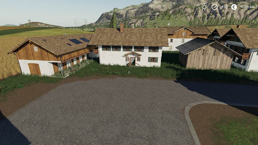Placeable buildings DE set01 without ground-leveling 2
