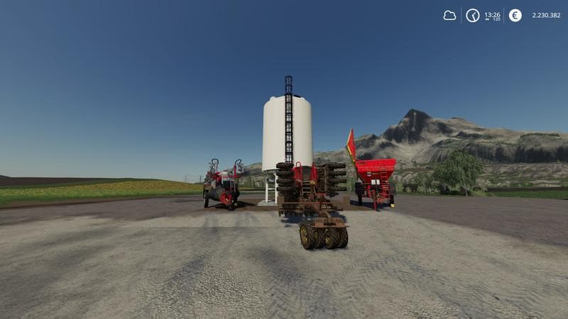 Seed / Lime / Liquid Fertilizer - Placeable filling station