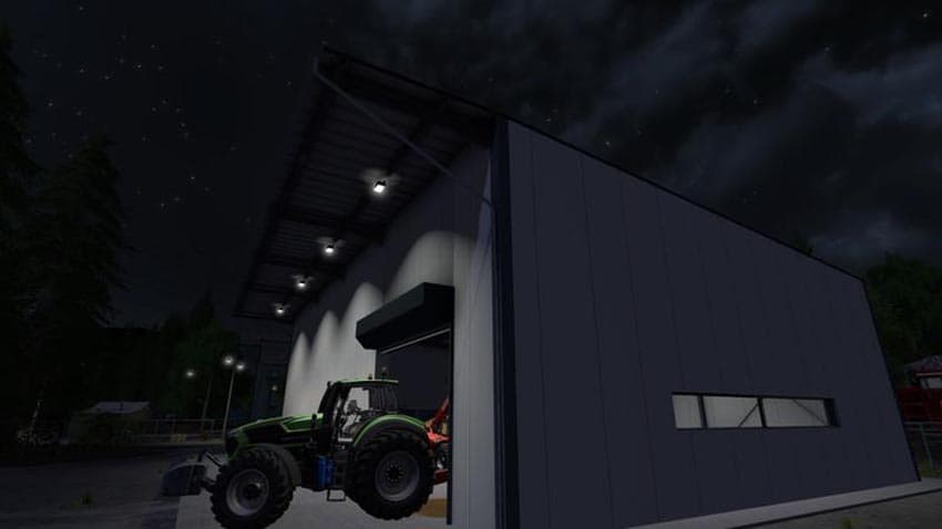 Placeable industrial hall 2