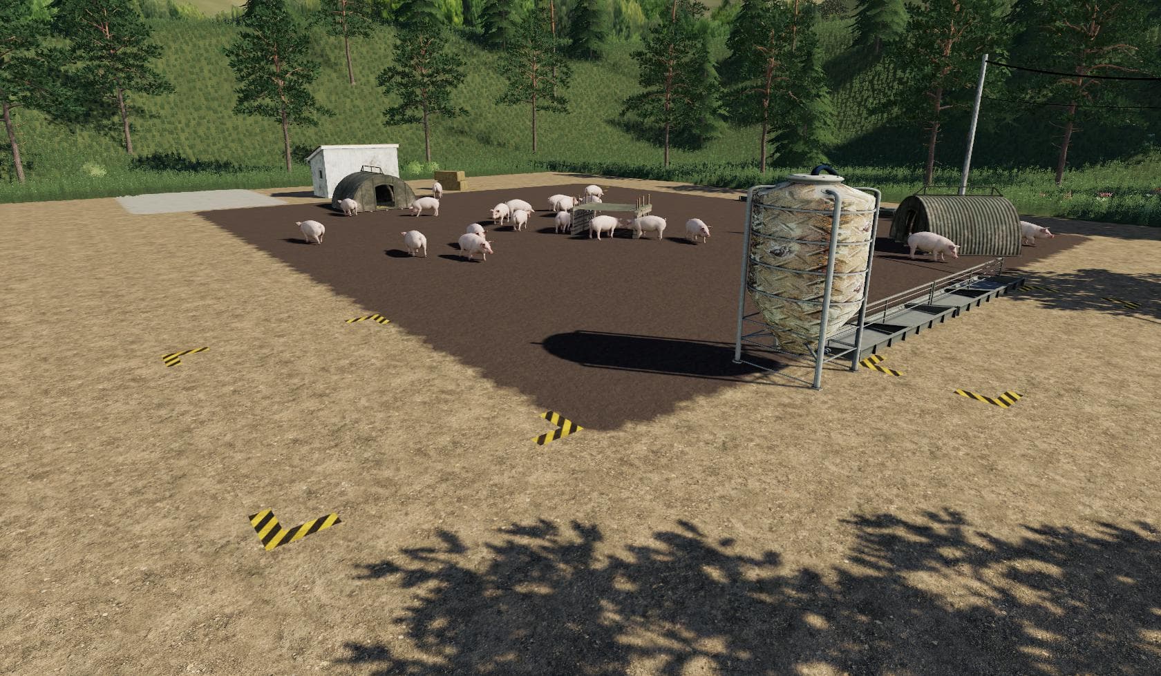 Placeable open Pig Area 3